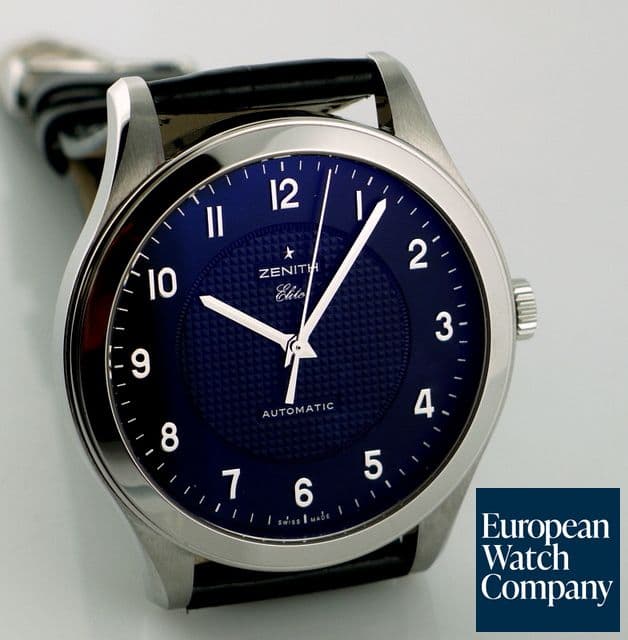 Image of Zenith Grande Class Automatique Elite 
Black Dial