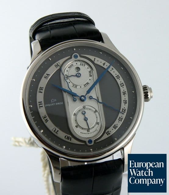 Image of Jaquet Droz Quantieme Perpetual
White Gold
Opaline Slate Grey Dial