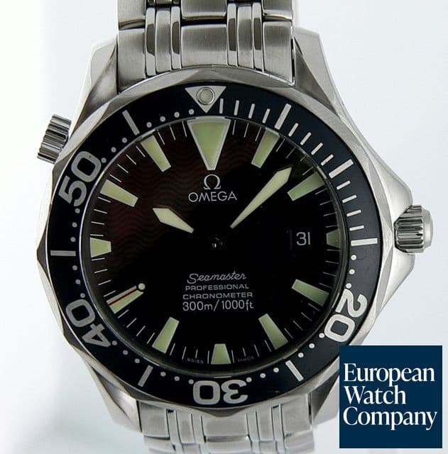 Image of Omega Seamaster Black Dial