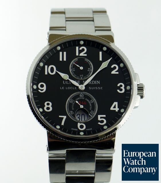 Image of Ulysse Nardin Marine Chronometer 1846 Black