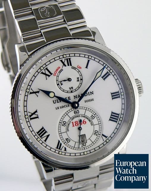 Image of Ulysse Nardin Marine Chronometer 1846 Silver