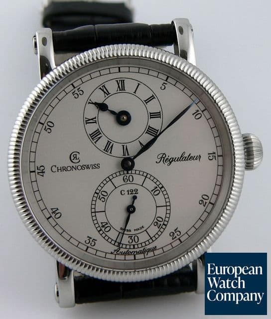 Image of Chronoswiss Regulator Midsize Steel White Dial 


