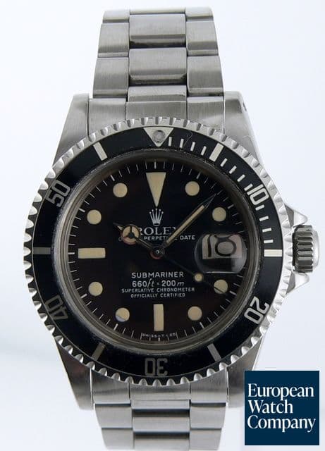 Image of Rolex Submariner SS/SS 1680 Circa 1979