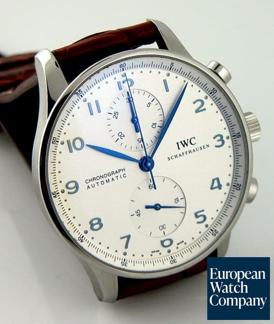 Image of IWC Portugieser Chronograph Blue