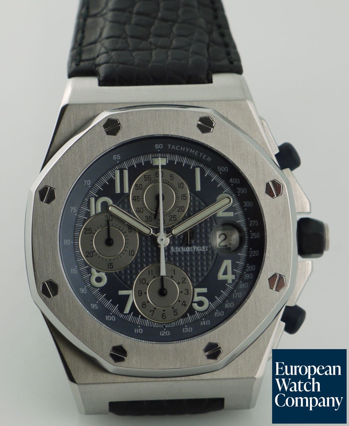 Image of Audemars Piguet Royal Oak Offshore Blue SS/Strap