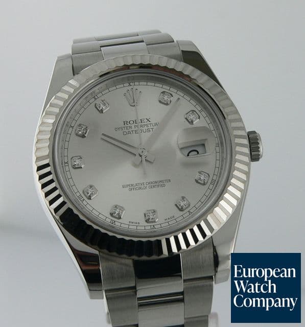 Image of Rolex Datejust II, Stainless Steel
Diamond Dial