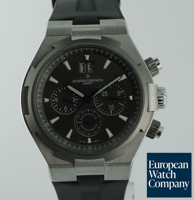 Image of Vacheron Constantin Overseas Chronograph Gray Dial / Rubber