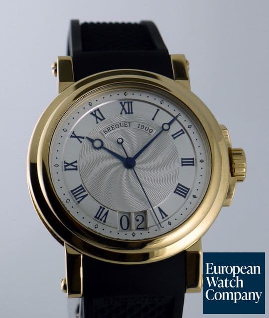Image of Breguet Marine YG Big Date / Rubber