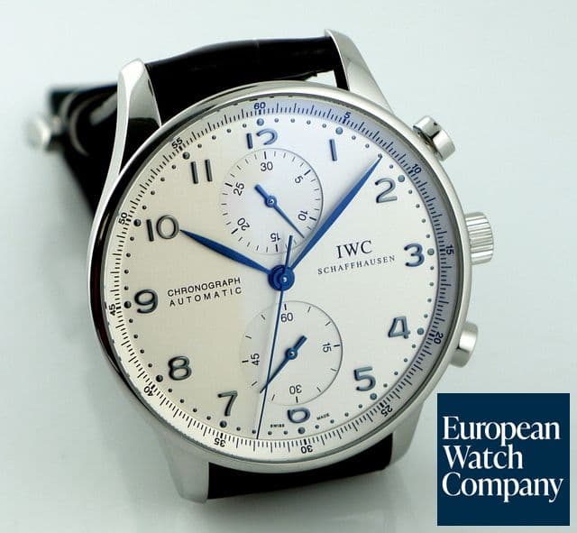 Image of IWC Portugieser Chronograph Blue