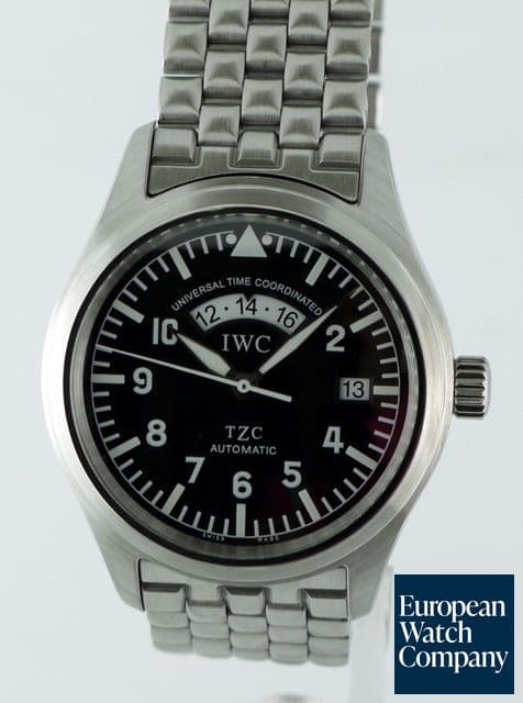 Image of IWC UTC Black Dial SS/SS