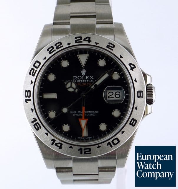 Image of Rolex NEW Explorer II Black Dial