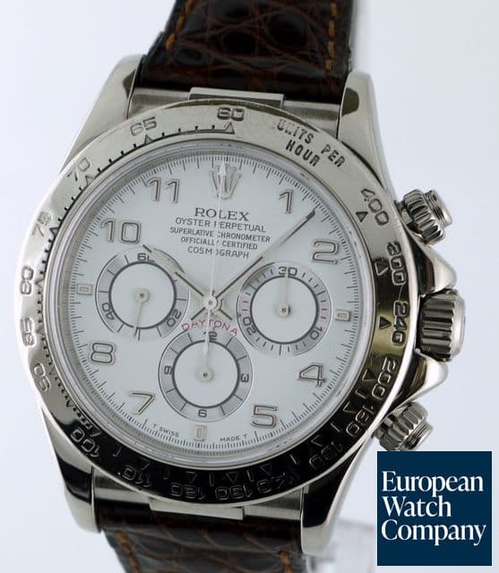 Image of Rolex Daytona WG White 
