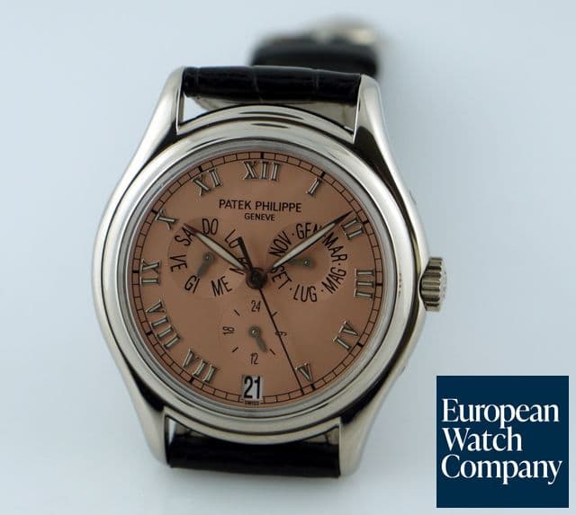 Image of Patek Philippe Annual Calendar 5035 WG Salmon