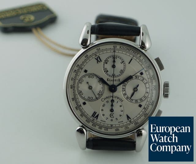 Image of Chronoswiss Klassik Chronograph Silver SS