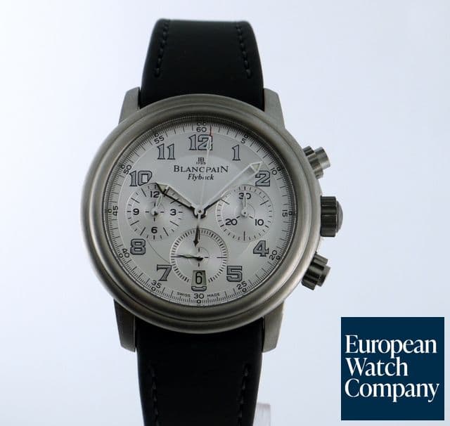 Image of Blancpain Flyback Titanium/Rubber 