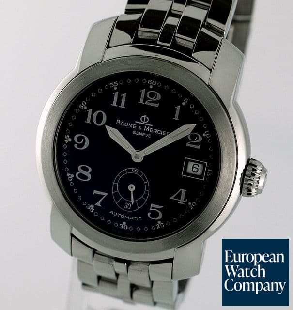 Image of Baume & Mercier Capeland Automatic SS/SS Black Dial