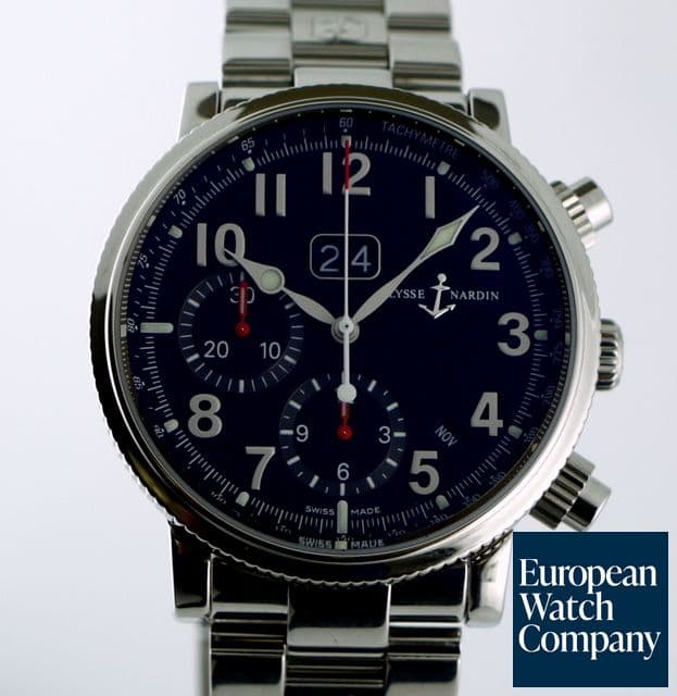 Image of Ulysse Nardin Marine Annual Calendar Chronograph SS/SS
