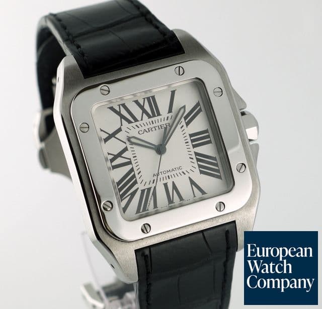 Image of Cartier Santos 100 SS XL Automatic
