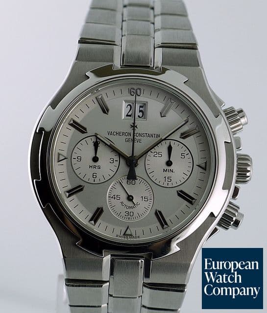 Image of Vacheron Constantin Overseas Chronograph SS White Dial 