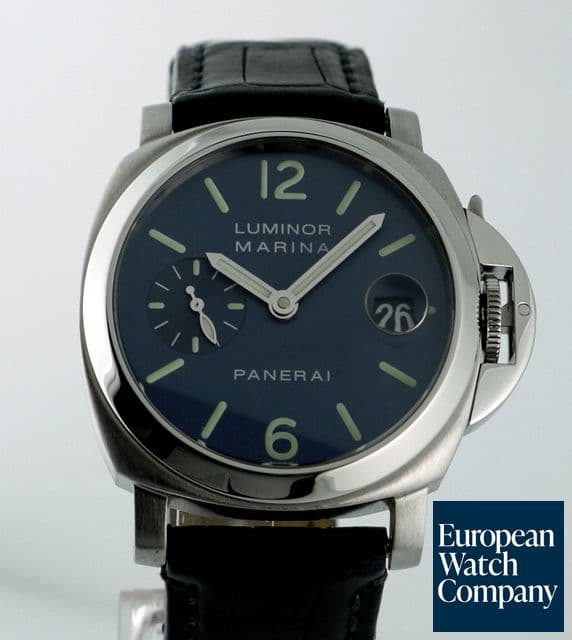Image of Panerai Luminor Marina 40mm
Blue Dial
