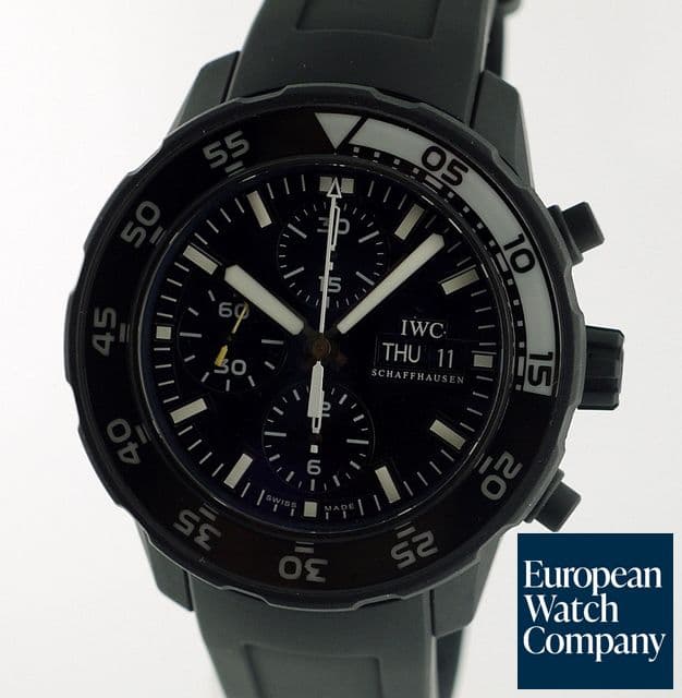 Image of IWC Aquatimer Galapagos
Chronograph SS/Rubber