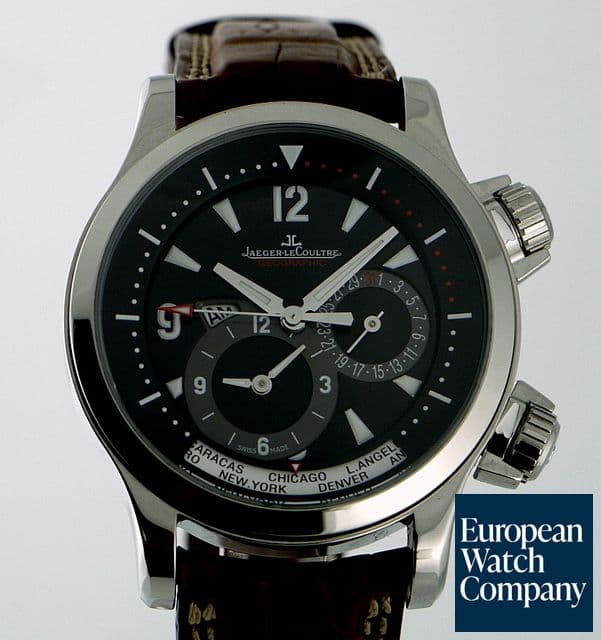 Image of Jaeger LeCoultre Master Compressor Geographic Black