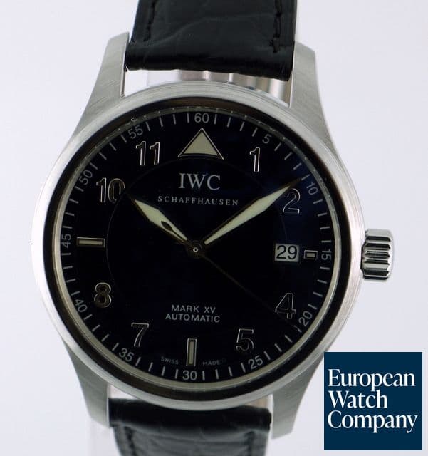 Image of IWC Mark XV Spitfire SS Black