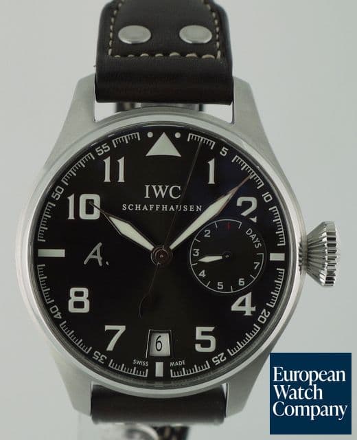 Image of IWC Big Pilot Antoine De Saint Exupery Limited Edition Brown Dial
