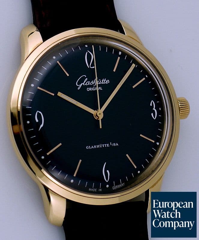 Image of Glashutte Original Senator Sixties RG Black