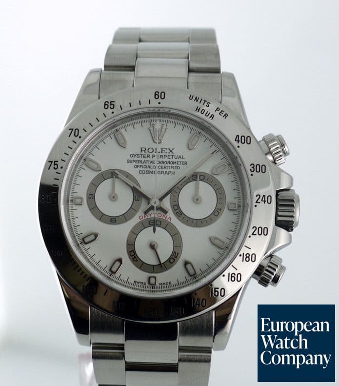 Image of Rolex Daytona SS White Dial