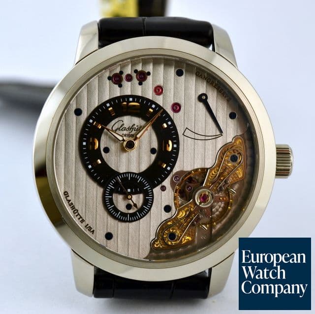 Image of Glashutte Original Pano Inverse 18K WG NEW