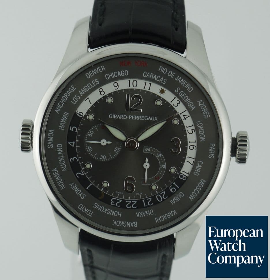 Image of Girard Perregaux World Time WW.TC NYC Edition
Gray Dial
