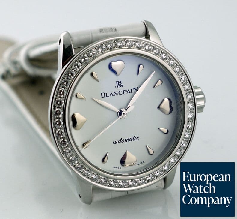 Image of Blancpain 2102 SS/Strap
Diamond Bezel
Heart