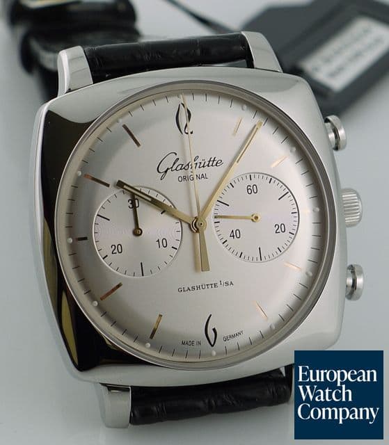 Image of Glashutte Original Senator Sixties Square Chronograph