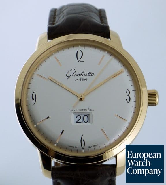 Image of Glashutte Original Senator Sixties Panorama Date RG