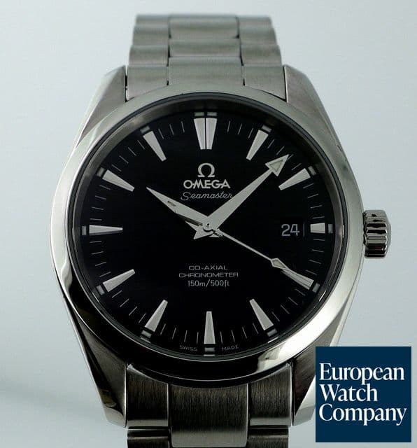 Image of Omega Aqua Terra Railmaster SS Black Dial