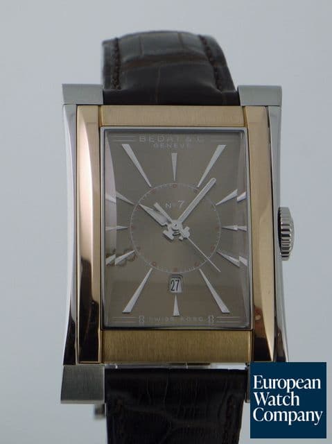 Image of Bedat No. 7 Stainless Steel and Rose Gold