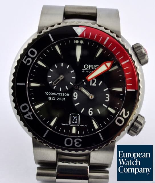 Image of Oris TT1 Meistertaucher Regulator Titanium / Titanium