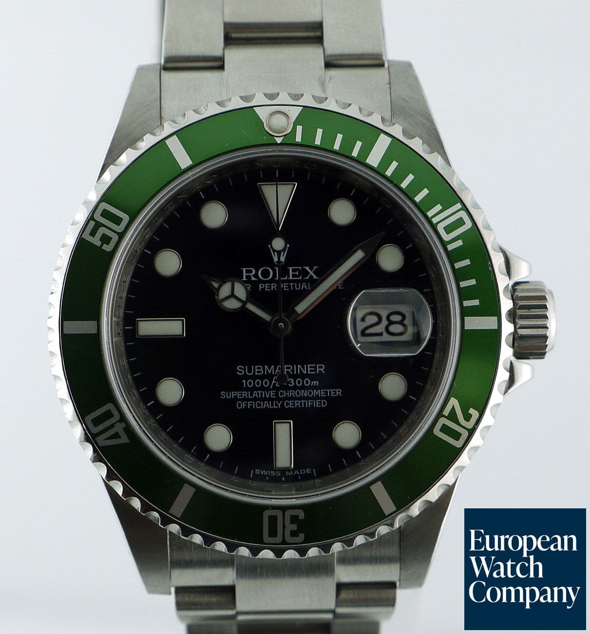Image of Rolex Submariner 50th Aniversary SS/Green Bezel 