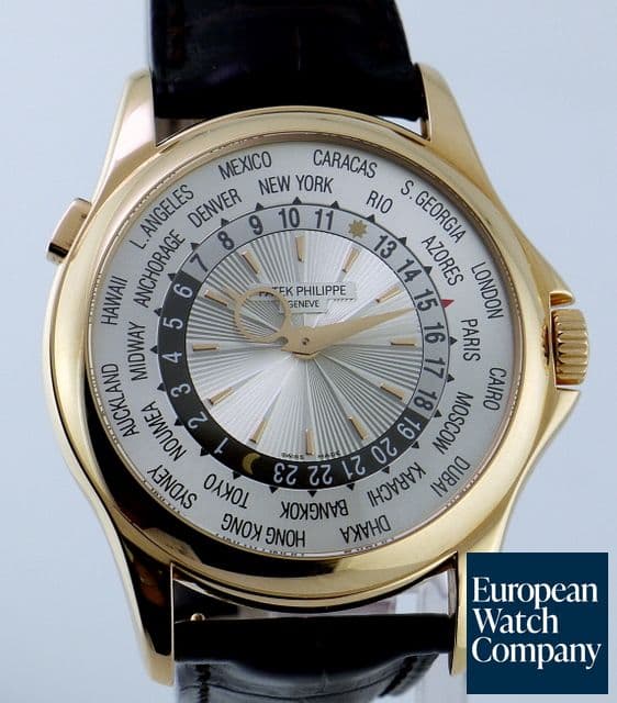 Image of Patek Philippe World Time 18K Rose Gold 39MM