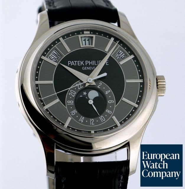 Image of Patek Philippe 5205G 18K WG
Annual Calendar Black Dial

