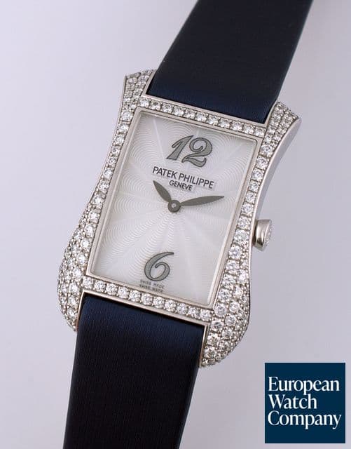 Image of Patek Philippe Ladies Gondolo Serata 18K WG Diamonds 