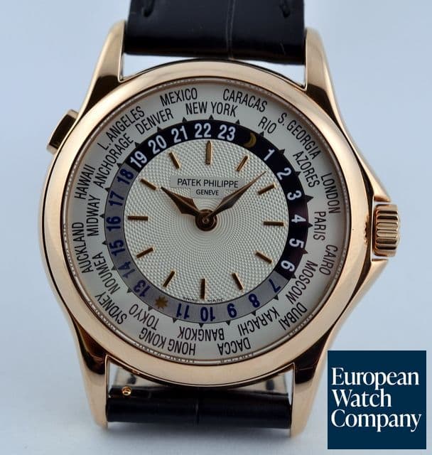 Image of Patek Philippe World Time 18K RG 5110R