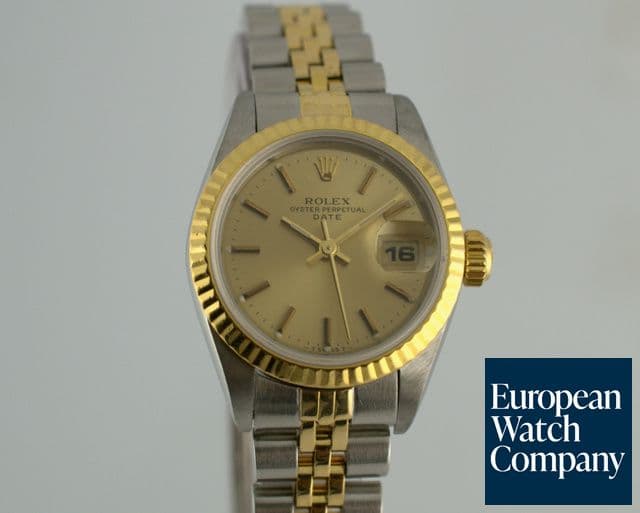 Image of Rolex Lady Date 2T Champagne Dial Circa 1984
 