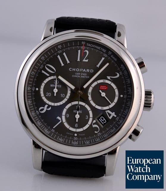 Image of Chopard Mille Miglia Chronograph Silver Dial
SS/Rubber Strap