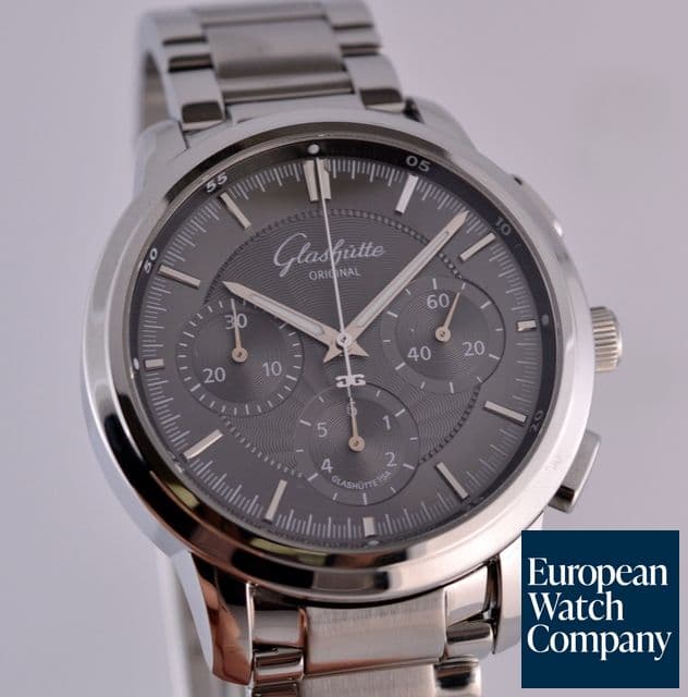 Image of Glashutte Original Senator Chronograph 
SS/SS Grey Dial 40MM