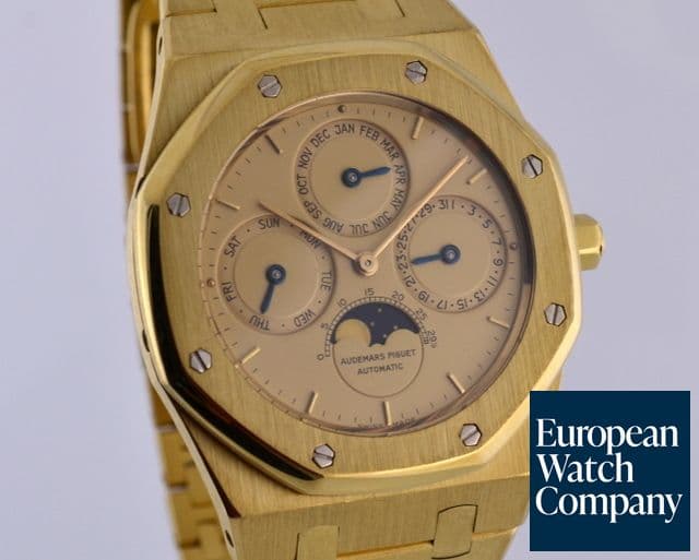 Image of Audemars Piguet Royal Oak Perpetual Calendar YG/YG