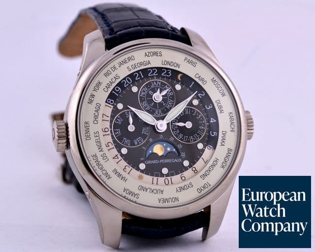 Image of Girard Perregaux WW.TC Perpetual Calendar
18K White Gold 