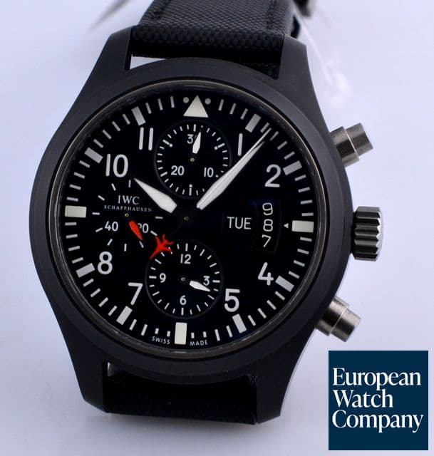Image of IWC Top Gun Ceramic 
Pilot Chronograph NEW