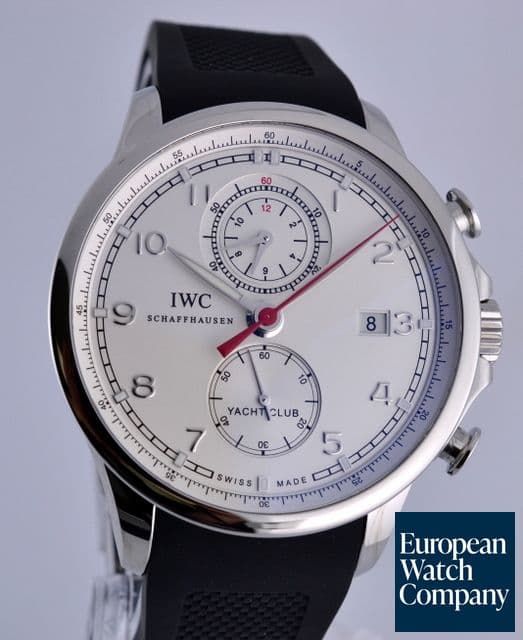Image of IWC IWC Portuguese Yacht Club Flyback Silver Dial NEW 